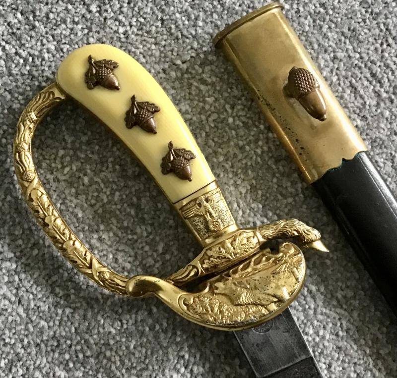 Third Reich Senior Forestry Cutlass-Hörster