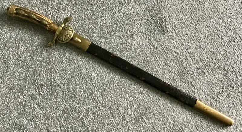 Third Reich Shooting Cutlass -Eickhorn