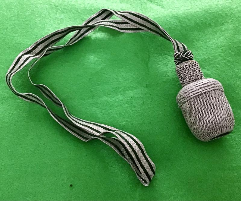 Third Reich Subordinate Forestry Cutlass Portepee