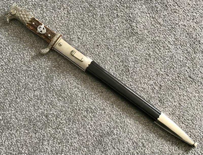 Third Reich Municipal Police Officers Bayonet-WKC