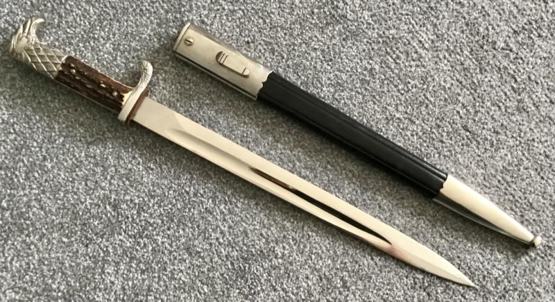 Third Reich Municipal Police Officers Bayonet-WKC
