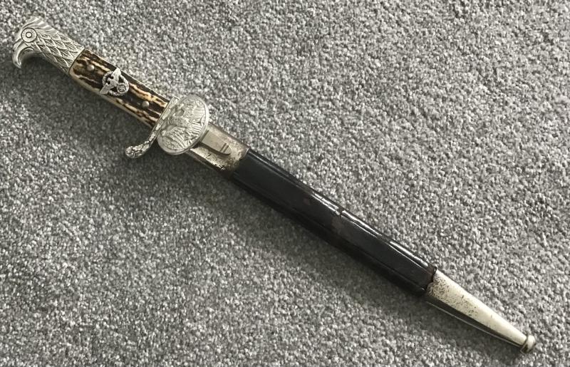 Third Reich Municipal Police Clamshell Bayonet-Eickhorn