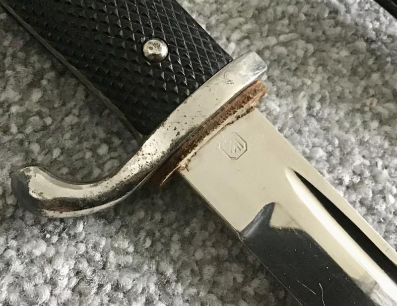 Third Reich SS Marked Dress Bayonet-Alcoso