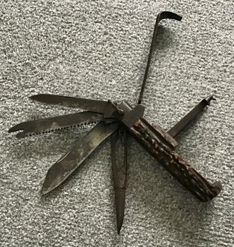 Vintage Multi Blade Pocket Knife