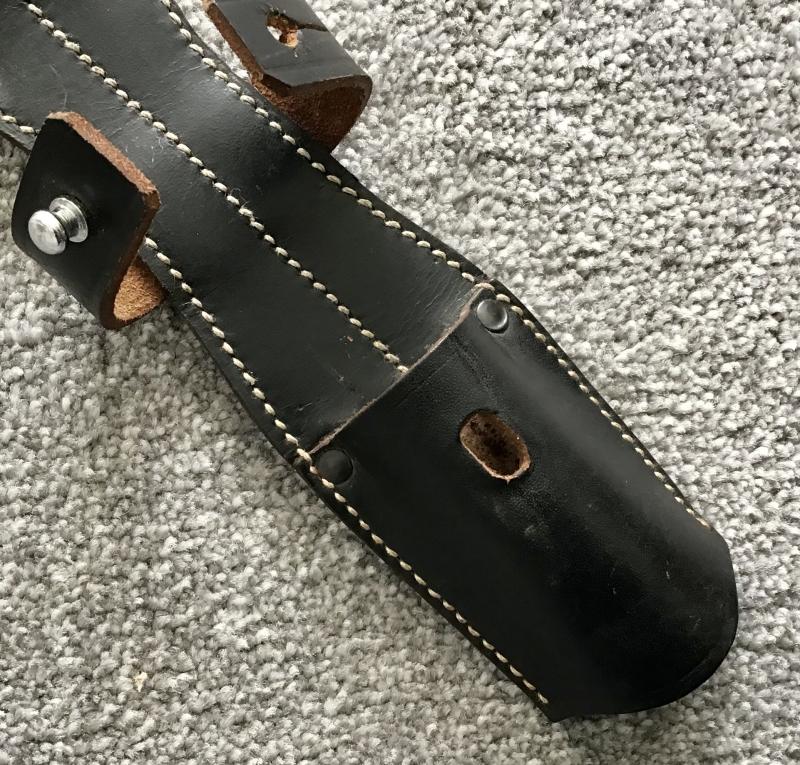 Third Reich K98 Bayonet Frog with Waffenampt