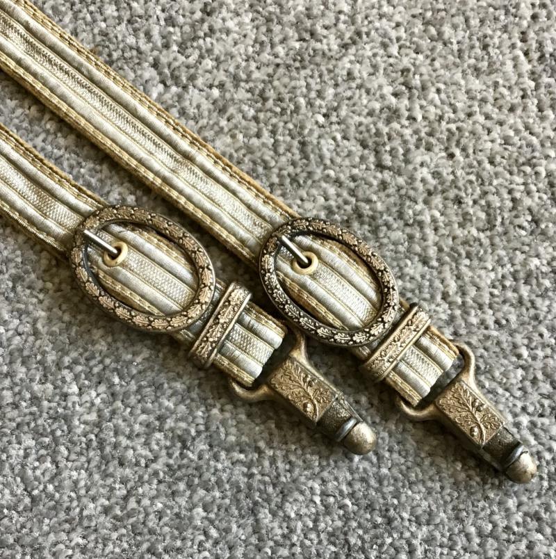 Third Reich Army Dagger Hangers.