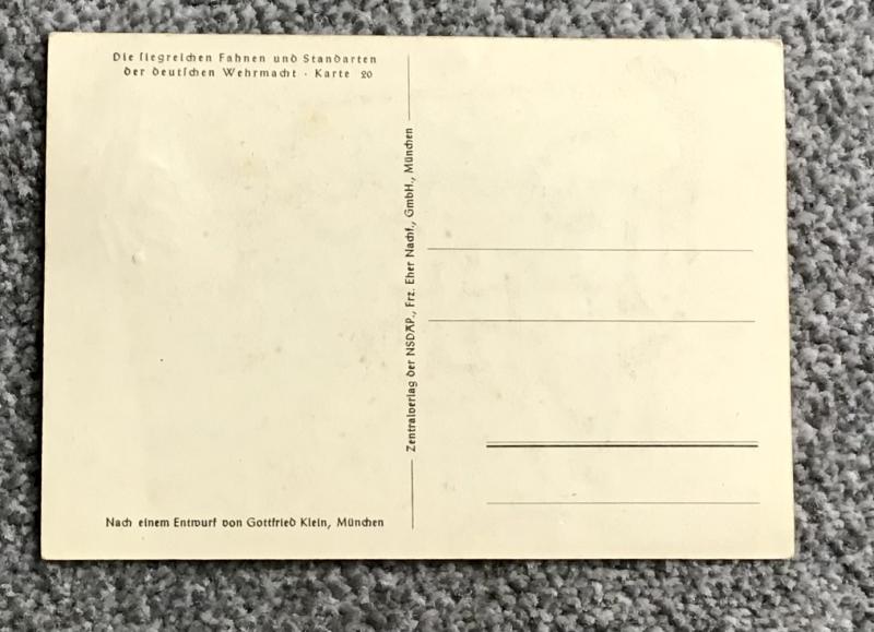 Third Reich Propaganda Postcard