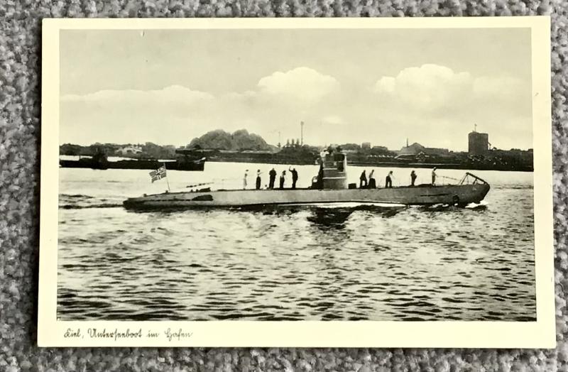 U-Boat Postcard