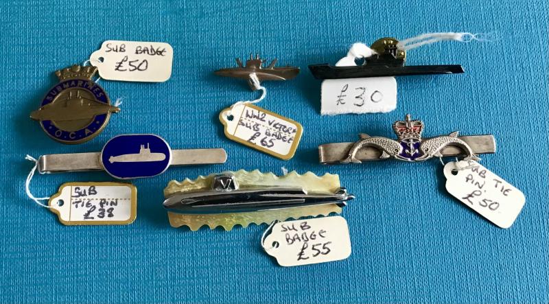 Vintage Submariner Badges