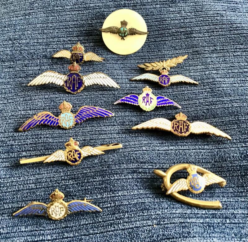 Vintage “Sweetheart” RAF Badges/Pins